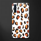 cheetah fur glass case for oppo f15 image