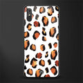 cheetah fur glass case for redmi 9i image