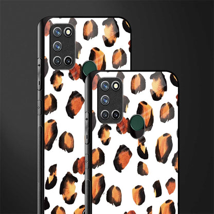 cheetah fur glass case for realme 7i image-2