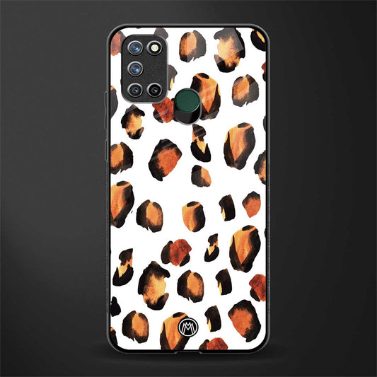 cheetah fur glass case for realme 7i image