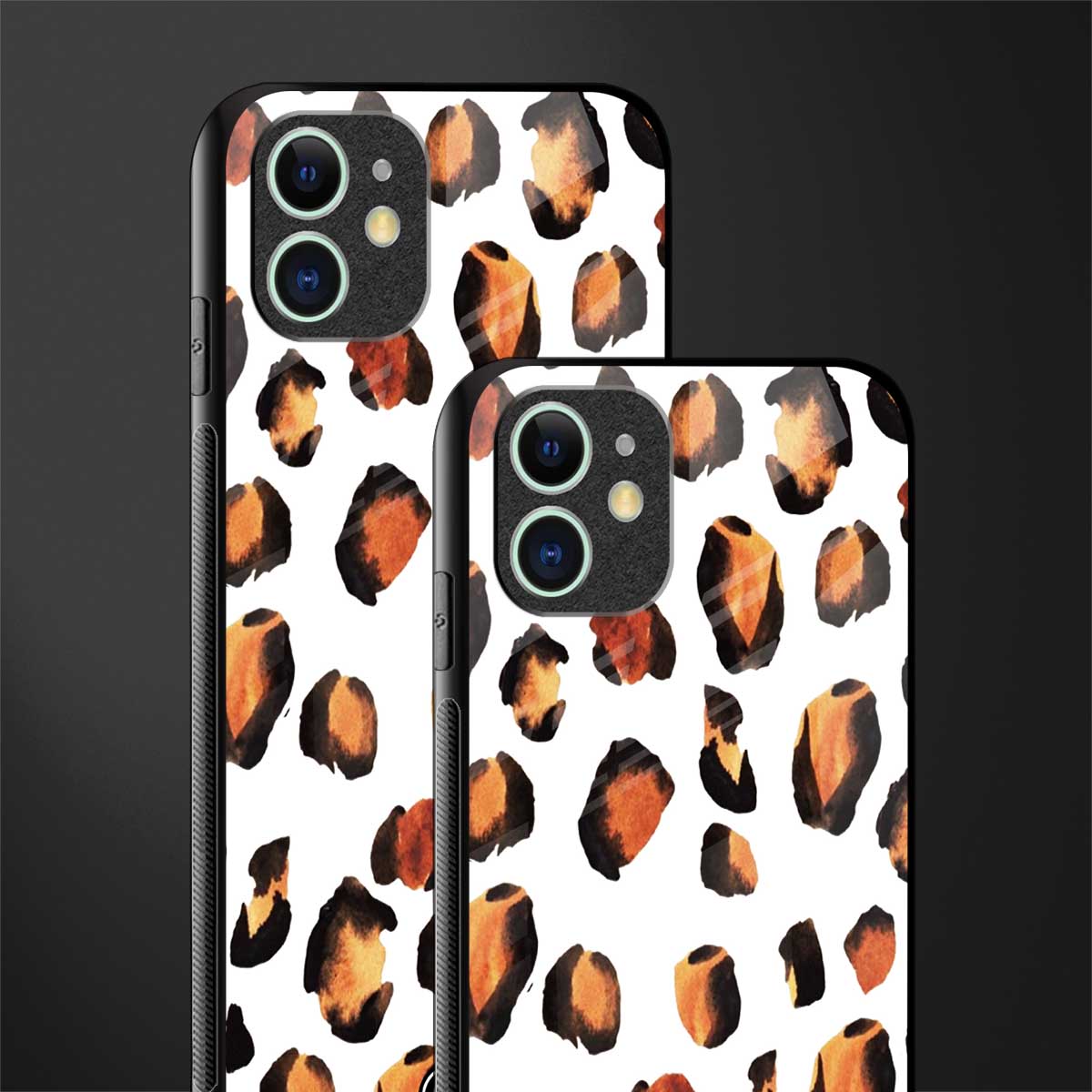 cheetah fur glass case for iphone 11 image-2