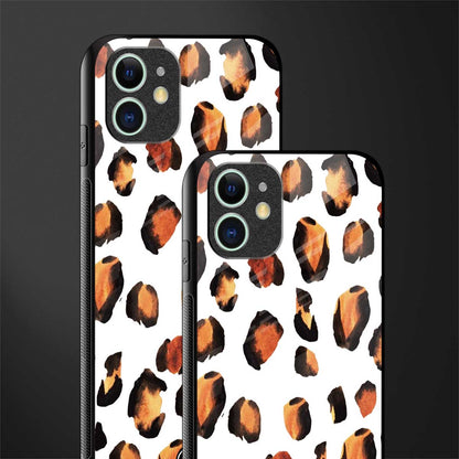 cheetah fur glass case for iphone 12 image-2