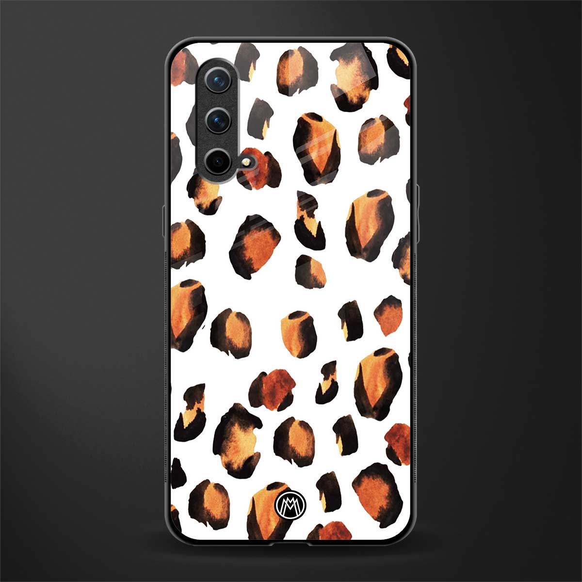 cheetah fur glass case for oneplus nord ce 5g image