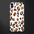 cheetah fur glass case for iphone xs max image