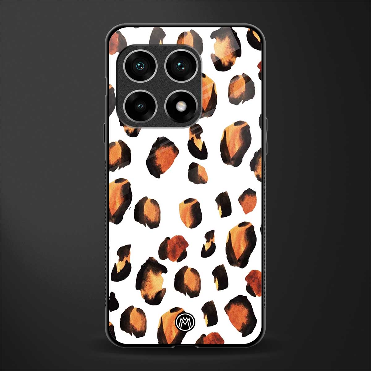 cheetah fur glass case for oneplus 10 pro 5g image