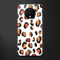 cheetah fur glass case for oneplus 7t image