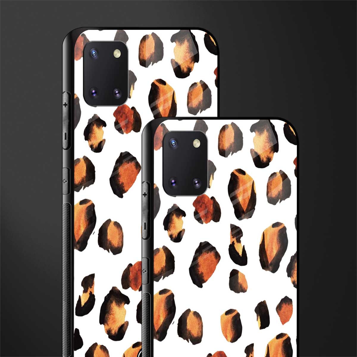 cheetah fur glass case for samsung galaxy note 10 lite image-2