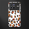 cheetah fur glass case for vivo x80 image