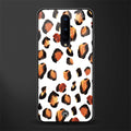 cheetah fur glass case for oneplus 8 image