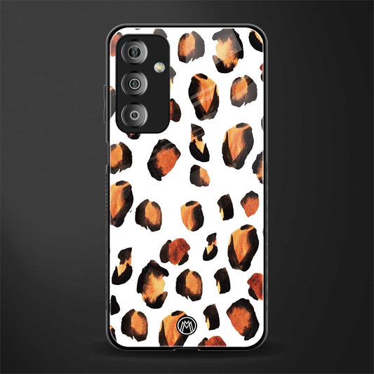 cheetah fur back phone cover | glass case for samsung galaxy f23 5g