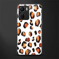 cheetah fur back phone cover | glass case for vivo y16