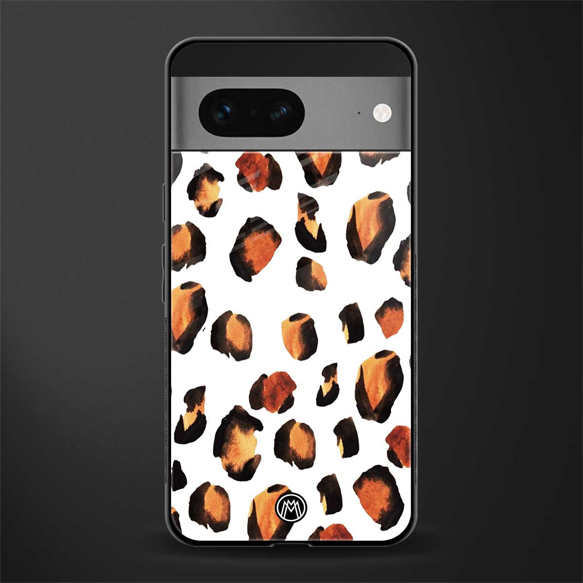 cheetah fur back phone cover | glass case for google pixel 7