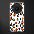 cheetah fur back phone cover | glass case for realme 11 pro 5g
