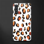 cheetah fur glass case for oneplus nord ac2001 image