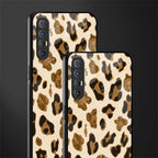 cheetah fur aesthetic glass case for oppo reno 3 pro image-2