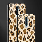 cheetah fur aesthetic glass case for oppo reno 2z image-2