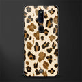 cheetah fur aesthetic glass case for oppo f11 pro image