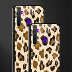 cheetah fur aesthetic glass case for realme 5i image-2