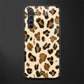 cheetah fur aesthetic glass case for realme 6i image