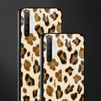 cheetah fur aesthetic glass case for realme x2 image-2