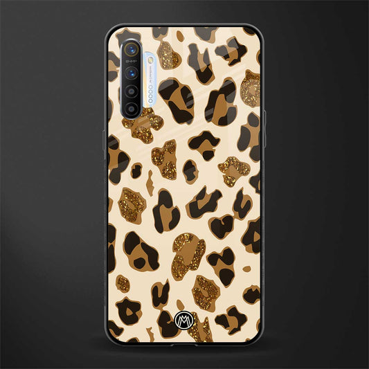 cheetah fur aesthetic glass case for realme x2 image