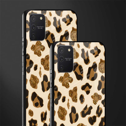 cheetah fur aesthetic glass case for samsung galaxy s10 lite image-2
