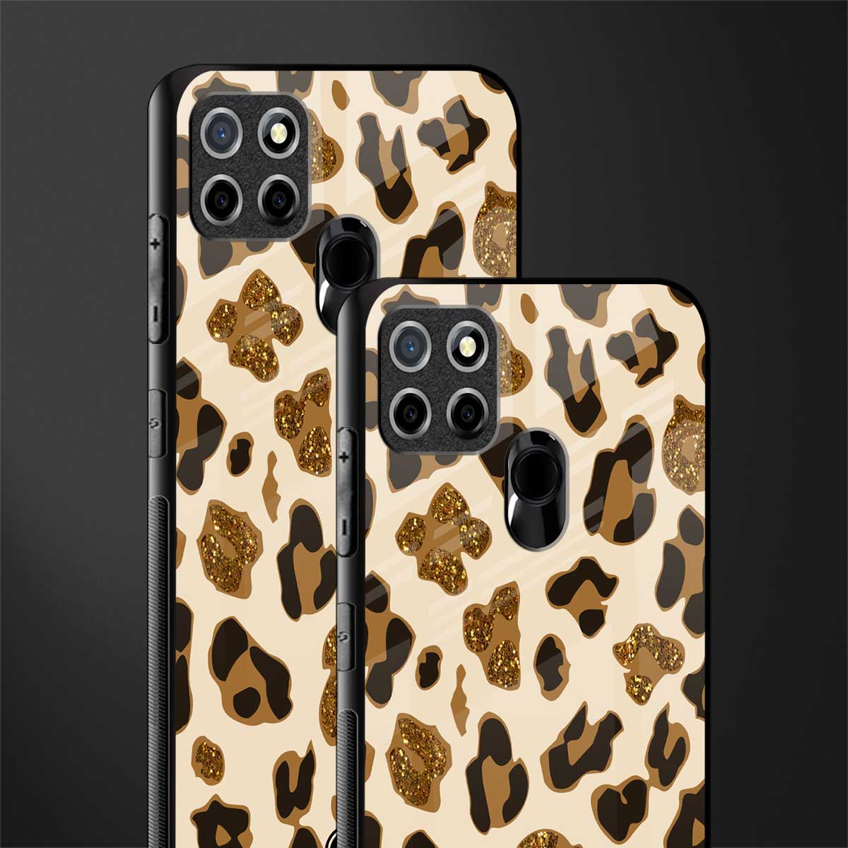 cheetah fur aesthetic glass case for realme narzo 20 image-2