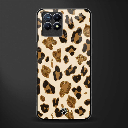 cheetah fur aesthetic glass case for realme narzo 50 image