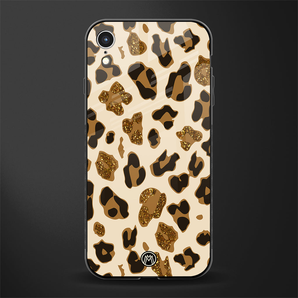 cheetah fur aesthetic glass case for iphone xr image