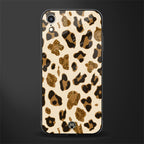 cheetah fur aesthetic glass case for iphone xr image