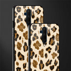 cheetah fur aesthetic glass case for oneplus 7t pro image-2
