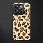 cheetah fur aesthetic back phone cover | glass case for oneplus 10t