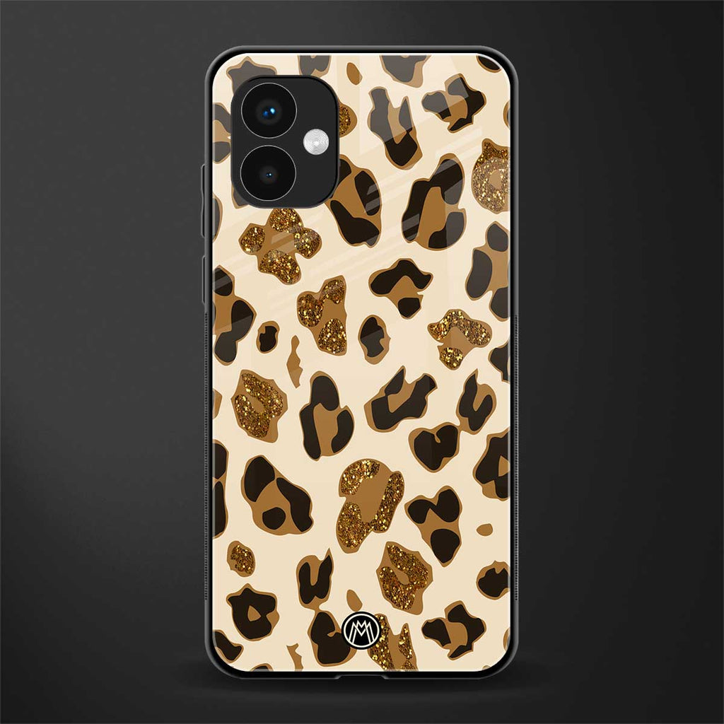 cheetah fur aesthetic back phone cover | glass case for samsung galaxy a04