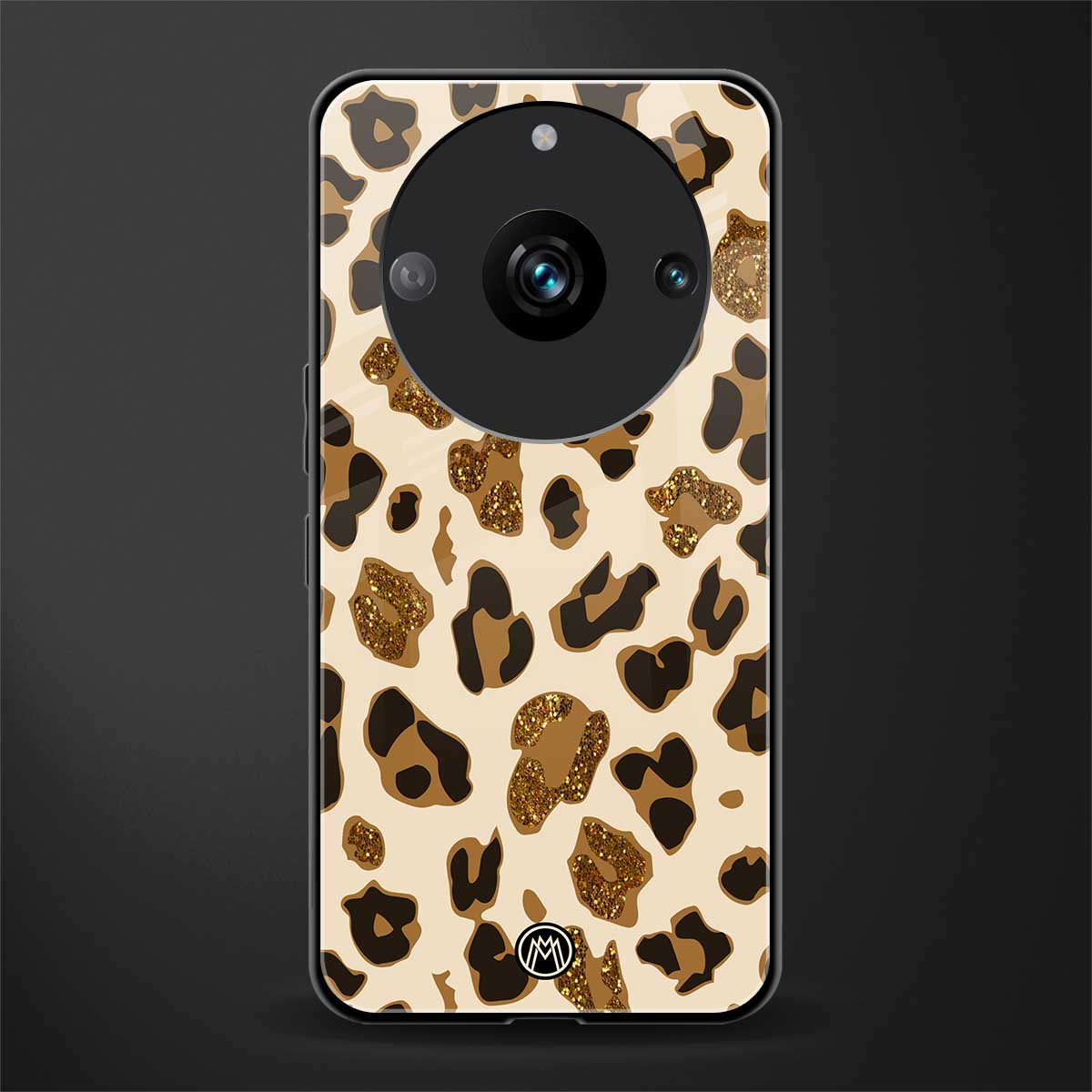 cheetah fur aesthetic back phone cover | glass case for realme 11 pro 5g