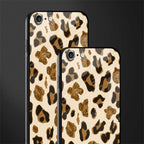 cheetah fur aesthetic glass case for iphone 6s image-2