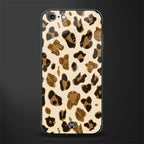 cheetah fur aesthetic glass case for iphone 6s image