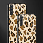 cheetah fur aesthetic glass case for oneplus nord ac2001 image-2