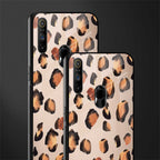 cheetah fur gold edition glass case for realme narzo 10a image-2