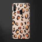 cheetah fur gold edition glass case for realme narzo 10a image