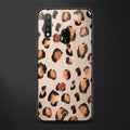 cheetah fur gold edition glass case for vivo u20 image
