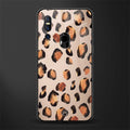 cheetah fur gold edition glass case for vivo v15 image
