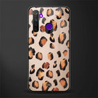 cheetah fur gold edition glass case for realme 5i image