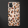 cheetah fur gold edition glass case for samsung galaxy a51 image