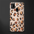 cheetah fur gold edition glass case for samsung galaxy f41 image