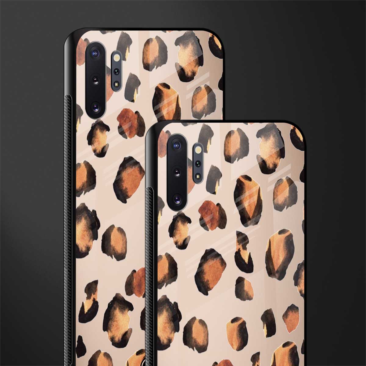 cheetah fur gold edition glass case for samsung galaxy note 10 plus image-2