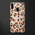 cheetah fur gold edition glass case for samsung galaxy a20s image
