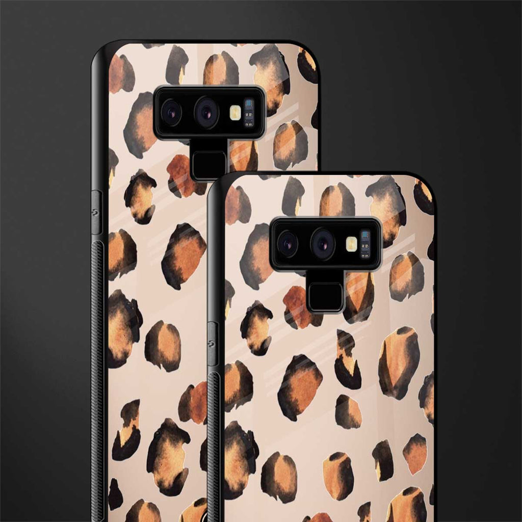 cheetah fur gold edition glass case for samsung galaxy note 9 image-2