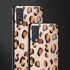 cheetah fur gold edition glass case for oneplus nord 2 5g image-2