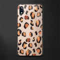 cheetah fur gold edition glass case for vivo y91i image
