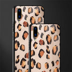 cheetah fur gold edition glass case for vivo v11 pro image-2